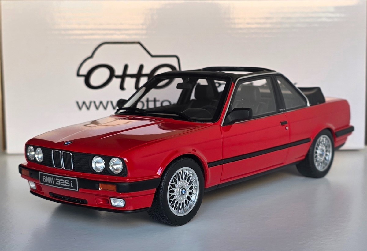 BMW 3-Series 325i E30 BAUR 1986 Met. Red 1:18 Ottomobile OT767