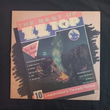 ZZ TOP- THE BEST OF- VINYL LP WB 56 598 GERMANY PRESS 1977 