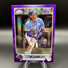Bobby Witt Jr. [Purple] #USC35 Prices [Rookie] | 2022 Topps Chrome