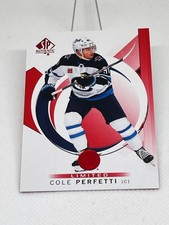 2024-25 SP Authentic Limited Cole Perfetti #73 RED Winnipeg Jets