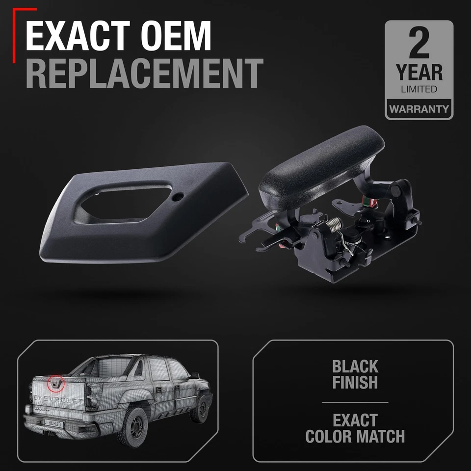 Tailgate Handle for Chevrolet Avalanche - Image 2 of 4