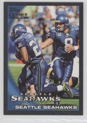 2010 Topps Black 16/55 Seattle Seahawks #385 0e8