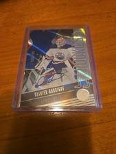 25-26 UD Spx Rookies Olivier Rodrigue Rc Blue Auto 100/199 F-OR