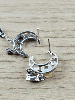 Damen Ohrringe 925 Silber