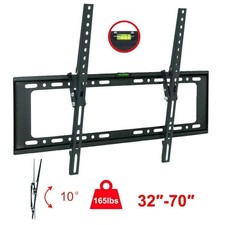 TV Wall Mount Bracket Tilt for 32 37 40 42 43 46 47 50 52 55 60 65 70inch Screen