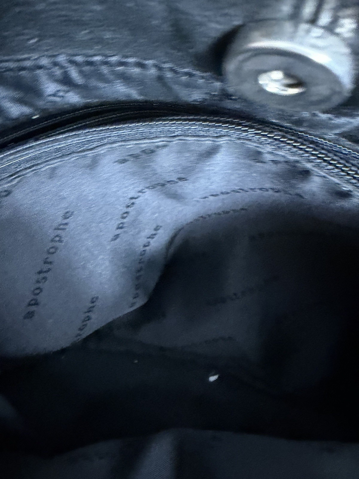 Apostrophe Black Leather Shoulder Bag Purse Classic Minimalist Handbag ...