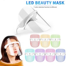 7 Color LED Face Mask Red Light Therapy Skin Care Anti-Aging Beauty Device