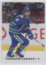 2021-22 Upper Deck Fleer Ultra Red Foil 62/91 Elias Pettersson #136 0sd7