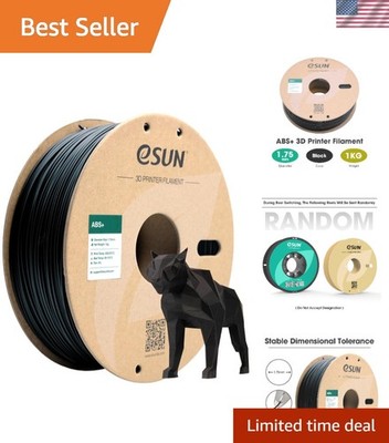 Durable 1.75mm ABS+ Filament - Tangle-Free 1KG Spool for Effortless 3D Printing