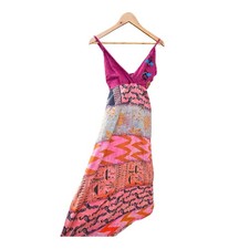 Pink Patchwork Bee Midi Dress (SALE)