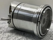 leybold typ tw 250 vacuum pump motor 51,600 rpm untested for parts or repair