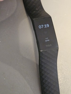 Fitbit Charge 4 Fitness Activity Tracker GPS Heart Rate Monitor, Black Size L
