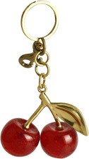 Fruit Bag Charm Purse Charms Keychain Strawberry Cherry Accessories Keychain For