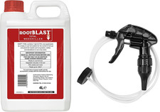 Rootblast Total Weedkiller 4L Extra Strong Glyphosate Weed Killer Spray Quick &  6.55 per litre