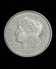 2014 SILVER Bullion MORGAN DOLLAR Style LIBERY HEAD 1 Oz .999 FINE SILVER Coin