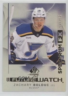 2024 SP Authentic Spectrum FX Future Watch Zachary Bolduc #S-80 Rookie RC 15ok