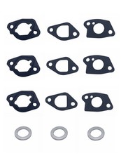 Strongthium 212 Carburetor Mounting Gasket Set for GX160 196cc 212cc Black