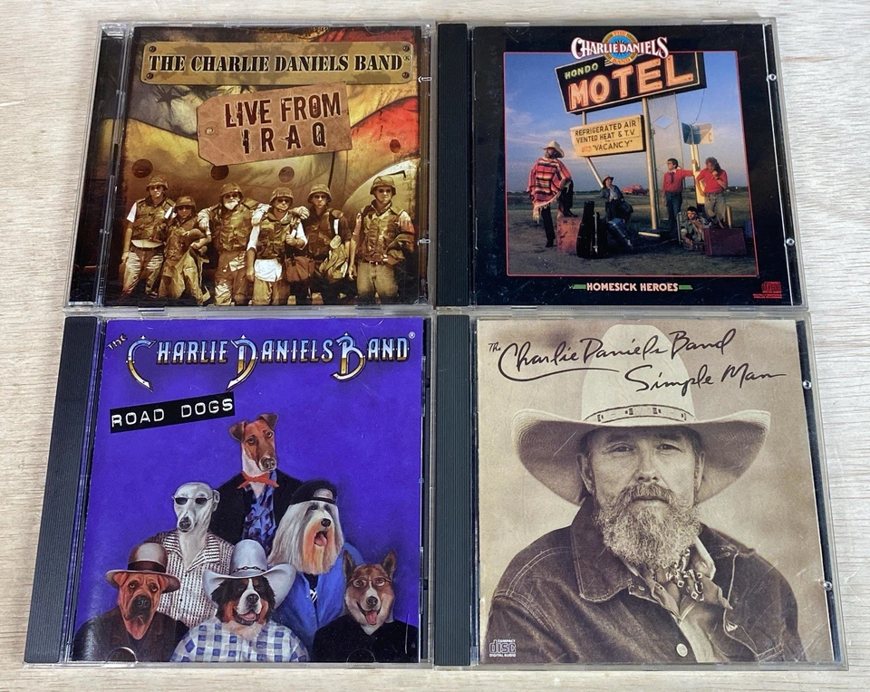 Huge Lot of 23 Charlie Daniels Band CDs - all pictured - VG to Excellent discs Foto 4 de 4