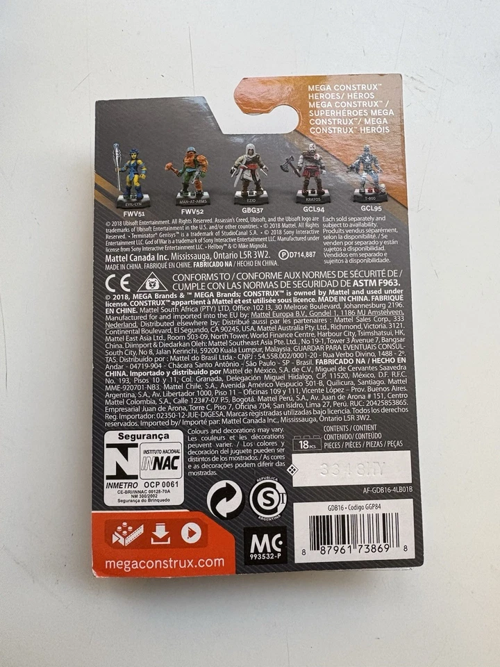 MEGA Construx Hellboy Hellboy 系列 4 GDB16 — 第 2/2 张图片