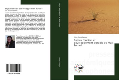 Enjeux fonciers et développement durable au Mali Tome I | Alima Chêne-Sanogo