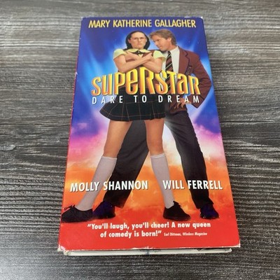 Superstar VHS 2000 Will Ferrell Molly Shannon SNL Comedy Movie