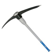 7LB Pickaxe With Fibreglass Shaft & Non Slip Rubber Grip Handle Pick Axe Chisel