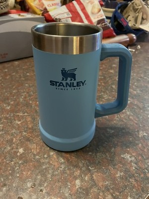 STANLEY ADVENTURE BIG GRIP BEER STEIN | 24 OZ TEAL TANKARD | eBay