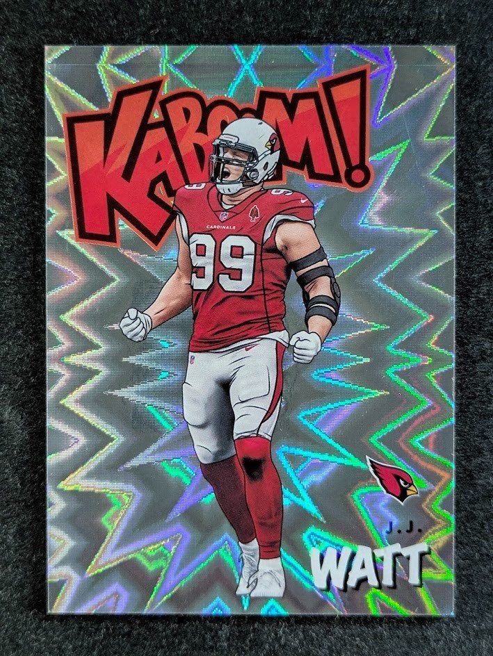 2021 Panini Absolute - Kaboom! J.J. Watt #K1 CASE HIT SSP Cardinals