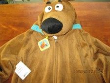 NWT RUBIES Scooby Doo Kid's Super Deluxe Velour Costume - Size Small 4-6