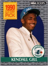 1990-91 Hoops #394 Kendall Gill