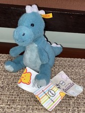 Steiff 'Joshi' T-rex - Soft Cuddly Friends 6.5  washable dinosaur 067242 NWT