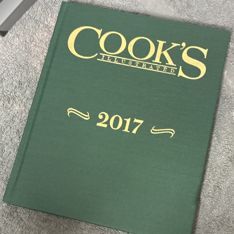 Cook's Illustrated 2017 Issue 144 Jan/Sep Illustrated Hardcover