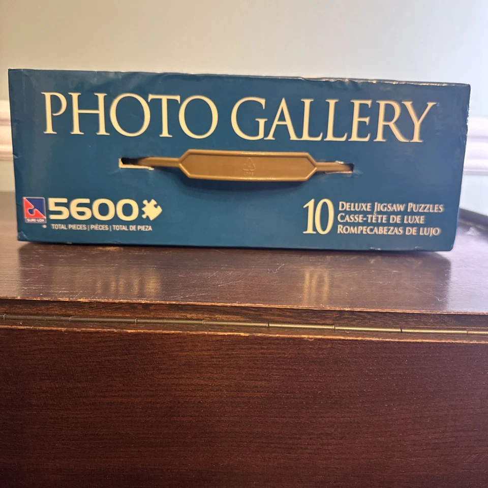 Photo Gallery Castles & Cottages 10 Deluxe Jigsaw Puzzles 5600 Total Pieces NIB - Image 4 of 4