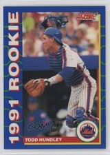 1991 Score Rookies Box Set Todd Hundley #23 10ou