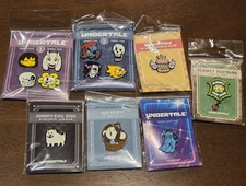 Fangamer Video Game Undertale Toby Fox Enamel Lapel Pin Series Flowey Space Junk