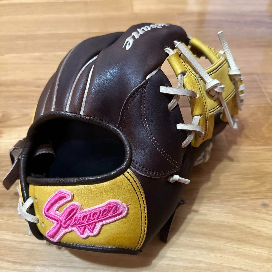Kubota Slugger Infield Baseball Glove Adult Soft Rubber Used