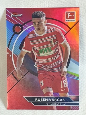 Ruben Vargas #7 limited numbered 3/5  Topps Finest 2023