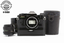 Exc 3 CANON AE-1 Program Power Winder NFD 50mm f/1.4 135mm f/2.8 Lens JAPAN
