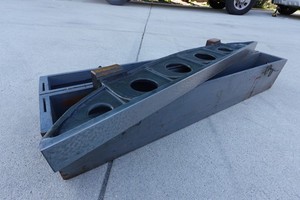 Vintage Challenge Machinery 36" scraped camelback straightedge – model SE-36