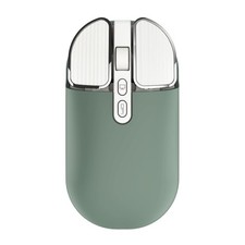 YOCUNKER Wireless Mouse, 2.4G Rechargeable Silent Slim Computer Mouse green