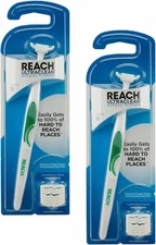 REACH Ultraclean Access Flosser + 8 Refill Dental Heads, Oral Care... 
