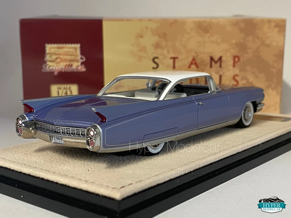 STAMP-MODELS 1/43 CADILLAC ELDORADO SEVILLE 1960 HEATHER MET ART.STM60001 - Immagine 3 di 3