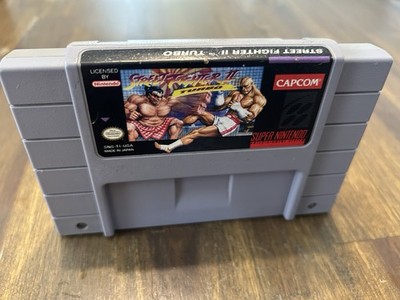 Capcom Street Fighter II Turbo Nintendo SNES Cartridge 