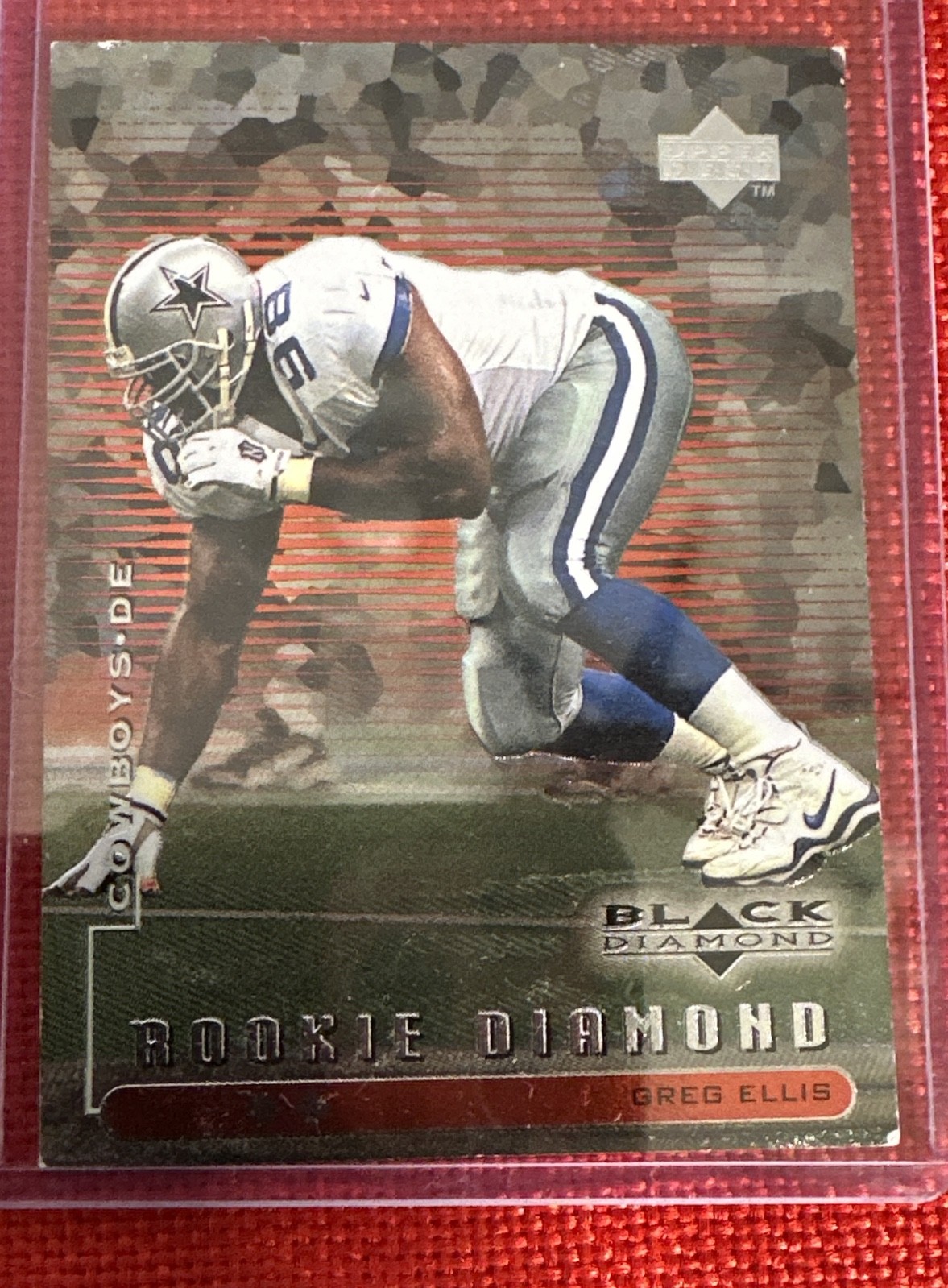 1998 Upper Deck Black Diamond - Rookie Diamond Greg Ellis #110Diamond /2500 (RC)