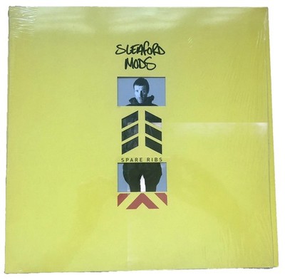 Sleaford Mods Spare Ribs 2021 LTD 12'' Orange Vinyl LP Rough Trade Records