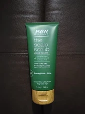 Raw Sugar Scalp Scrub - Eucalyptus + Aloe Micro Polish 5 oz (J24)