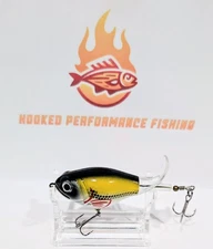 SLICKLINE Whopper Popper 75 Style, 75mm 17g Top Water Fishing Lure - Bluegill