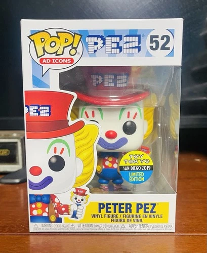 Funko Pop! Ad Icons Peter Pez #52 Toy Tokyo Limited Edition SDCC 2019.  A+Seller