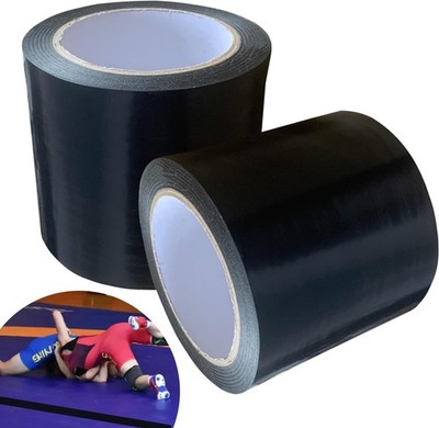 2 Rolls Wrestling Mat Tape 4'' x 108.2' Carpet Tape for Carpet Seam 7 Mil Car...