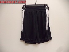 Champro Youth Black/White Muscle Dri-Gear Basketball Shorts, Size M 752044737298